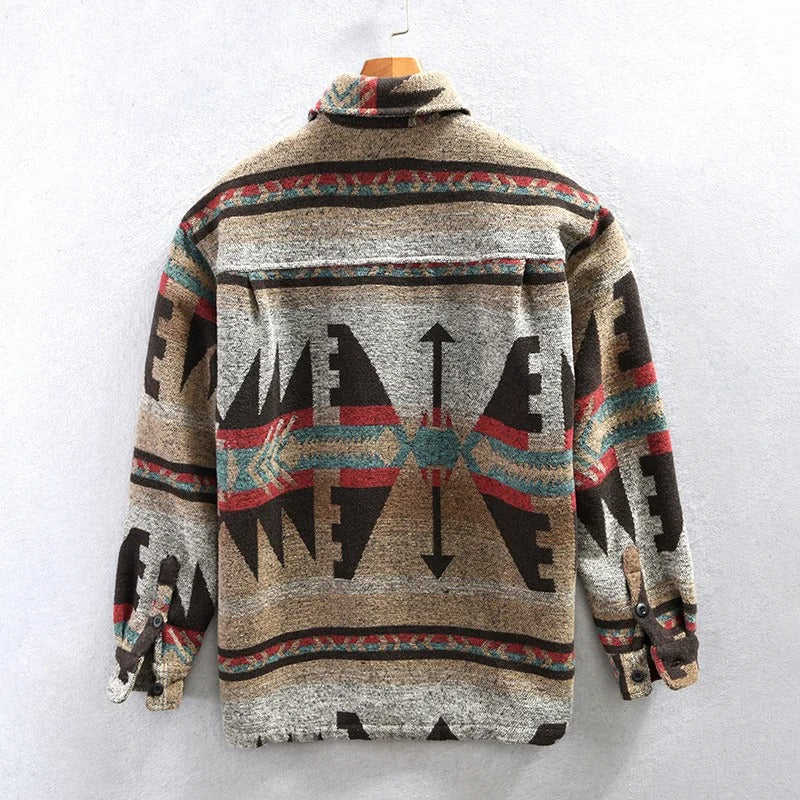 Bart - warm vintage flanellen overhemd