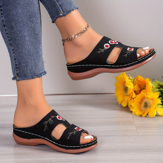 Bloemen sandalen | Orthopedische Ondersteuning!