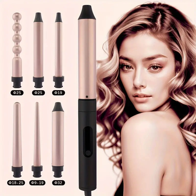 6-in-1 Krultang & Stijltang Set