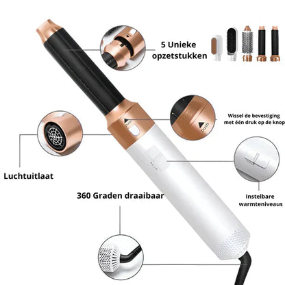 5 in 1 Ultra Hair Styler™ - Nederlands Nr. 1 Dyson Alternatief