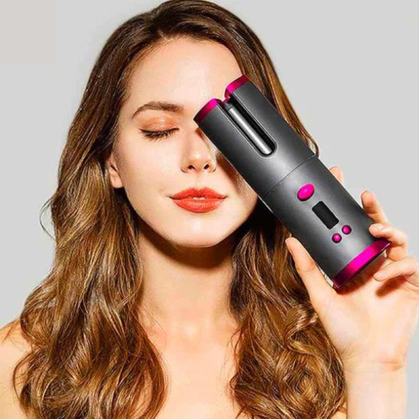 BestCurls™ | Automatische Haarkruller | Draadloos en Snel Mooie Krullen