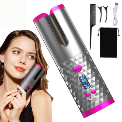 BestCurls™ | Automatische Haarkruller | Draadloos en Snel Mooie Krullen