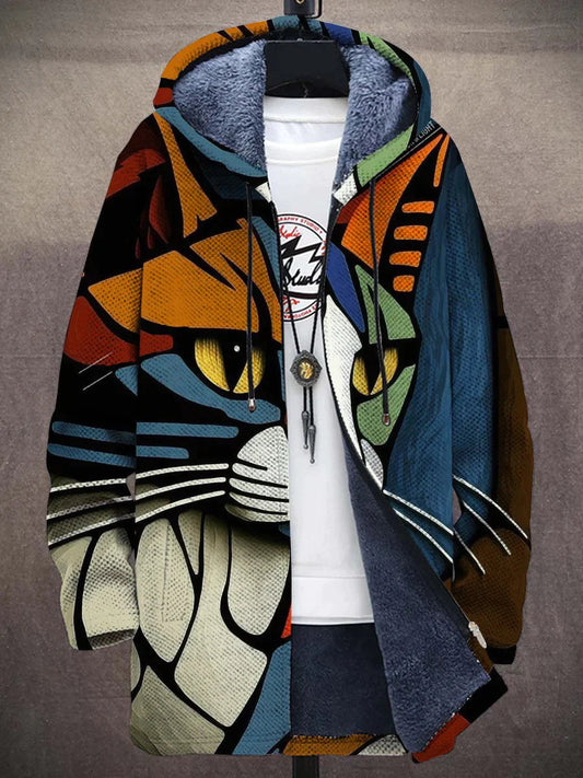 Charlie® - Stijlvol Warm Vest Met Kattenprint