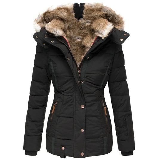 ADDISON | Scandinavische parka jas met bontvoering