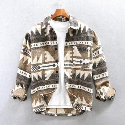 Bart - warm vintage flanellen overhemd